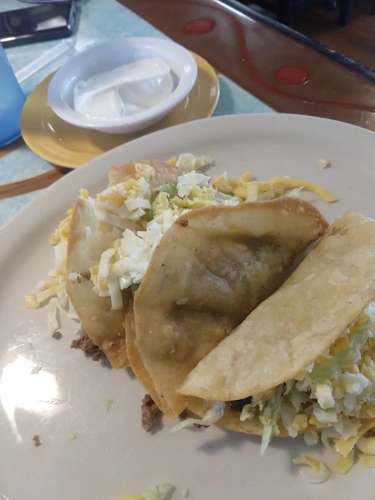 Deep Fried Taco Plate
